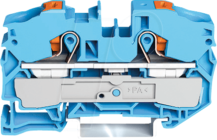 WAGO GmbH &amp; Co. KG 2-Leiter-Durchgangsklemme 16qmm, blau 2216-1204 - 2216-1204