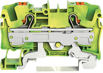 WAGO GmbH &amp; Co. KG 2-Leiter-Schutzleiterkl. 6qmm, grün-gelb 2206-1207 - 2206-1207