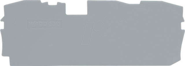 WAGO GmbH &amp; Co. KG Abschluss-u.Zwischenplatte 1mm dick 2010-1391 - 2010-1391