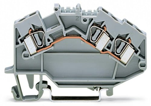 WAGO GmbH &amp; Co. KG Durchgangsklemme 0,08-4mmq grau 781-631 - 781-631