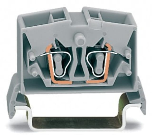 WAGO GmbH &amp; Co. KG Durchgangsklemme gr 2x0,08-2,5qmm 264-731 - 264-731