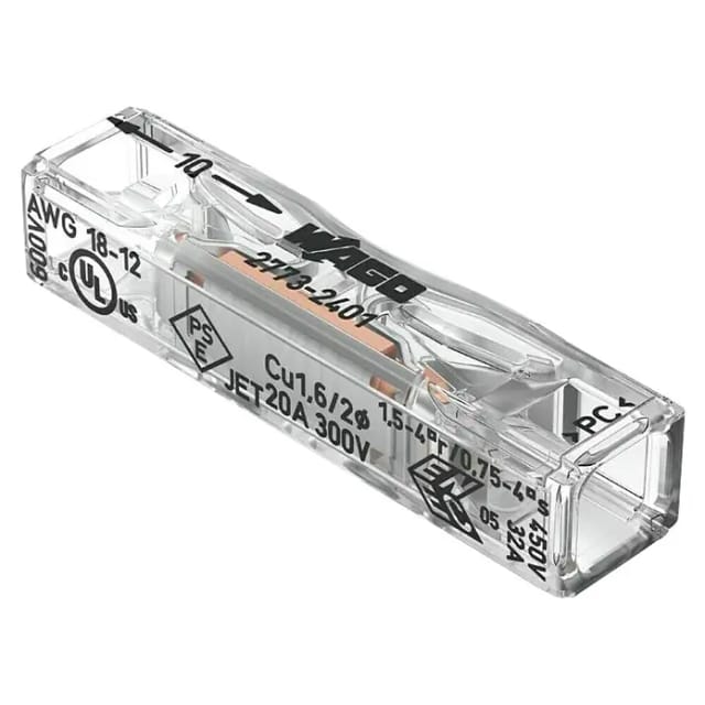 WAGO GmbH &amp; Co. KG Durchgangsverbinder zum Stecken 2773-2401 - 2773-2401
