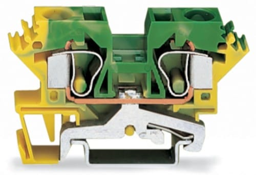 WAGO GmbH &amp; Co. KG Schutzleiterklemme 0,2-10mmq gn/gelb 284-607 - 284-607