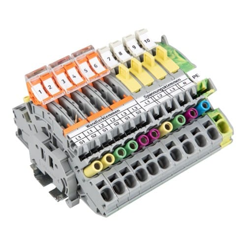WAGO GmbH &amp; Co. KG Stromwandlerklemmenblock 821-202 - 821-202