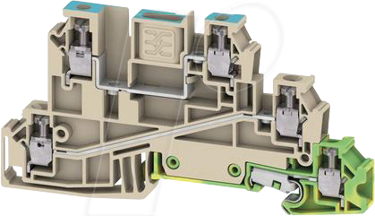 Weidmüller Verteilerklemme 90x6,1x49mm WDL 2.5/N/L/PE - 1029900000
