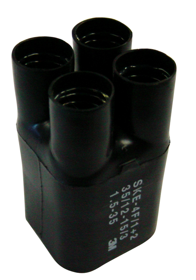 3M Deutschland Warmschrumpf Aufteilkappe 4 x - 35 mm² SKE 4F/1+2