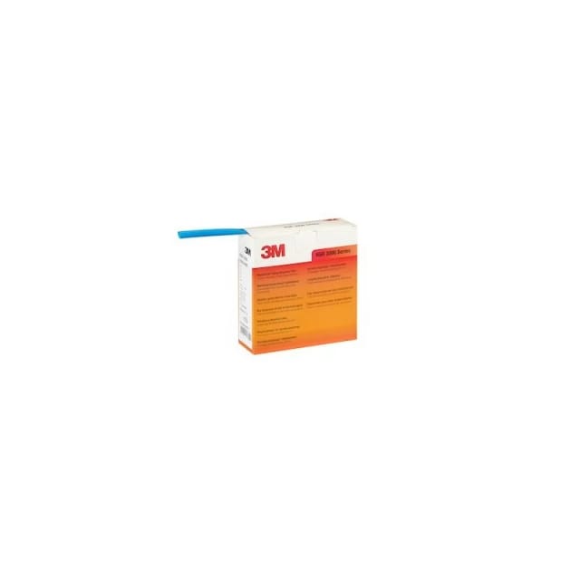 3M Deutschland Warmschrumpfschlauch Rolle 9/3 mm, blau, dünnw. HSR 3000 bl