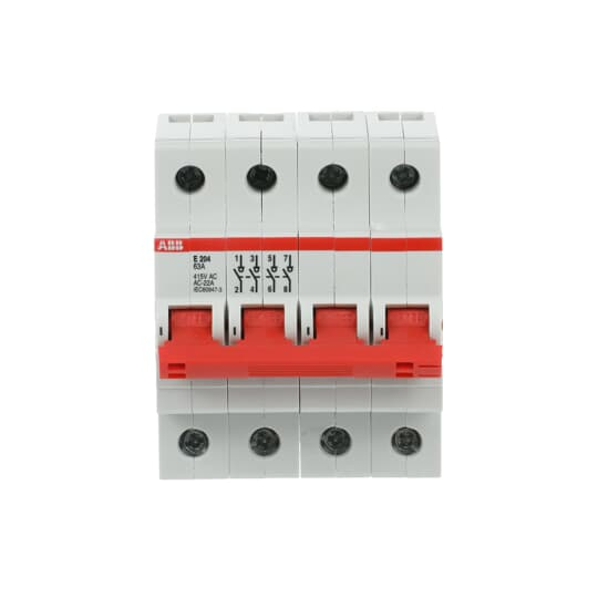 ABB Stotz S&amp;J Einbauschalter 400V,63A E204/63R