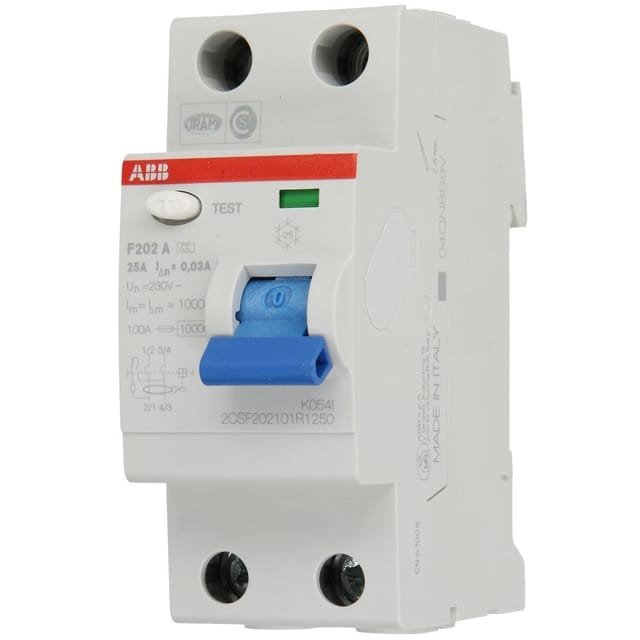 ABB Stotz S&amp;J FI-Schutzschalter pro M Compact F204A-25/0,3