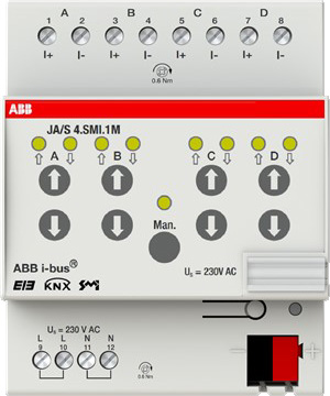 ABB Stotz S&amp;J SMI-Jalousieaktor JA/S4.SMI.1M