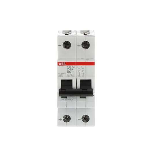 ABB Stotz S&amp;J Sicherungsautomat 10kA 6A Z 2p S202M-Z6UC