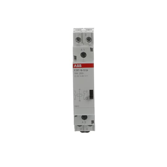 ABB Stotz S&amp;J Installationsrelais 24VAC/24VDC, 16A E297-16-11/24