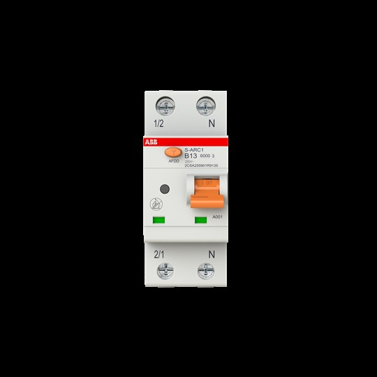 ABB Stotz S&amp;J Brandschutzschalter B13,6kA,1P+N S-ARC1 B13