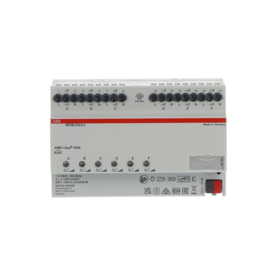 ABB Stotz S&amp;J LED-Dimmer 6-fach,210W/VA,REG UD/S6.210.2.1