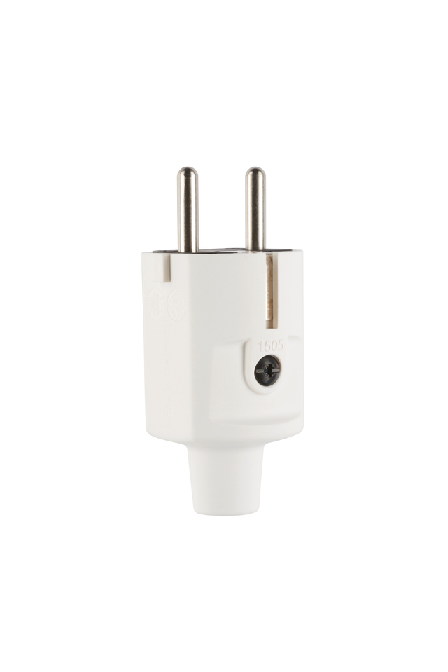 ABL GmbH Compact Stecker 1505 SK+F/B TPE ws