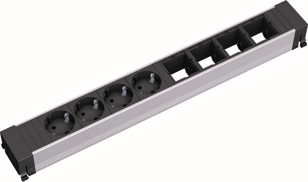 Bachmann Steckdosenleiste 4xSchutzk.4xABD 909.007