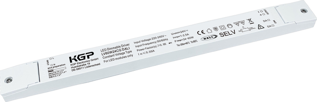 Barthelme Netzteil SLIM CV 24V/DC 24-60W IP20 DALI2 66000331