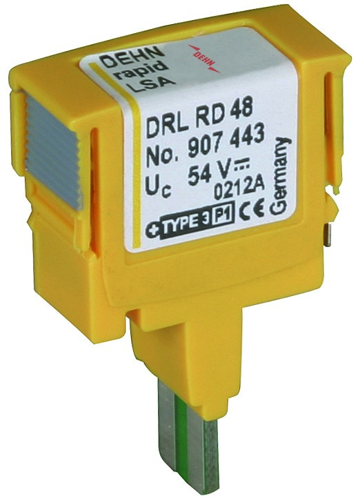 DEHN ÜS-Ableiter DEHNrapid LSA Schutzstecker DRL RD 48