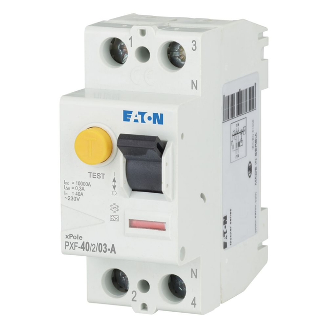 Eaton FI-Schutzschalter 40A 2p, 300mA PXF-40/2/03-A