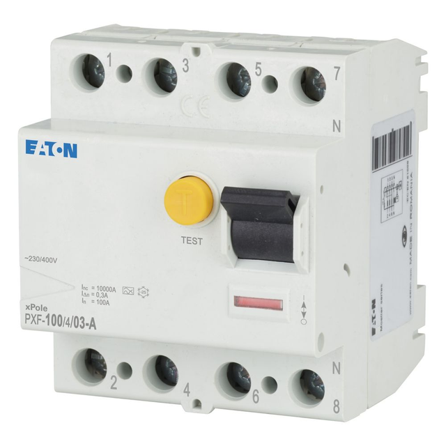 Eaton FI-Schutzschalter 100A 4p, 300mA PXF-100/4/03-A