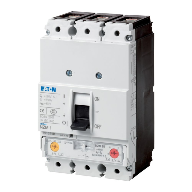 Eaton Leistungsschalter 3p.100A Motorschutz NZMN1-M100
