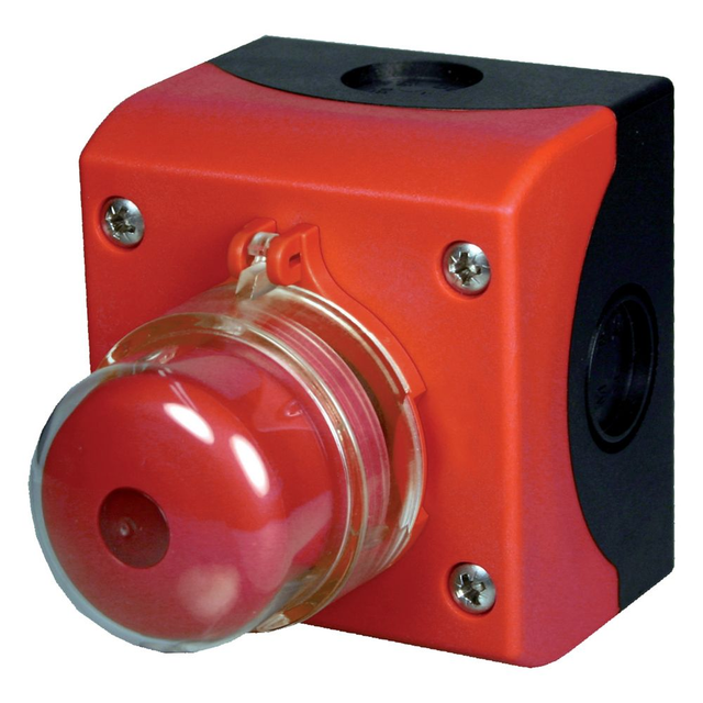 Eaton PV-Feuerwehrschalter 1S 1Ö rot M22-SOL-PVLPL11-230Q