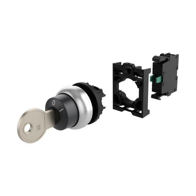 Eaton Schlüsseltaste RMQ-Titan rastend, 2 Stellunge M22-WRS-K10-BVP