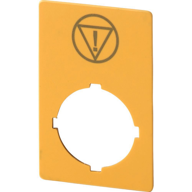 Eaton Schild, NOT-AUS, gelb 50 x 33 mm M22-XZK-ESS