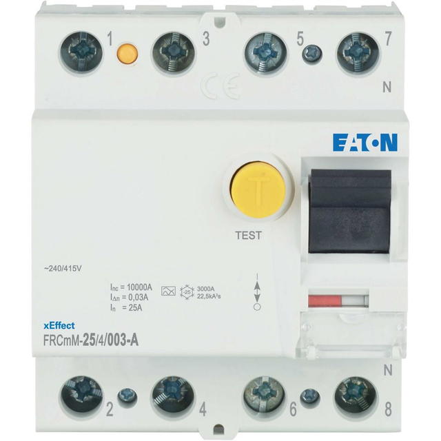Eaton FI-Schalter 25A 4pol 30mA FRCMM-25/4/003-A