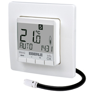 Eberle Controls UP-Uhrenthermostat FIT 3 F / weiß