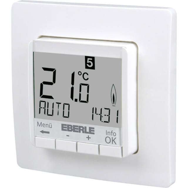 Eberle Controls UP-Uhrenthermostat FIT 3Rw / weiß