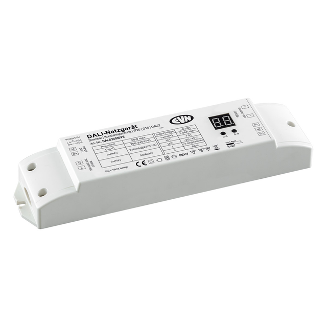 EVN Lichttechnik DALI Dimmer-Empfänger inkl.Netzgerät DALD24050VS