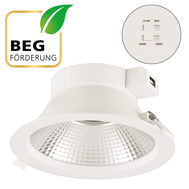 EVN Lichttechnik LED-Deckeneuchte CCT Switch, ML DSR54200125