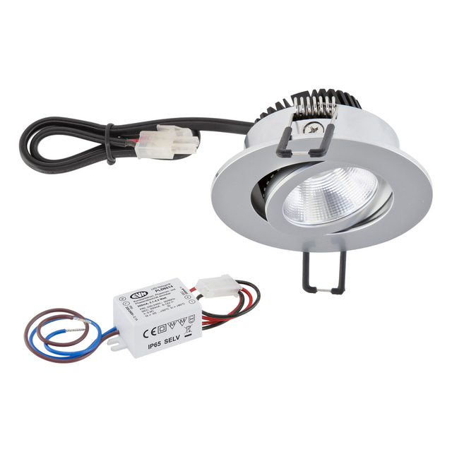 EVN Lichttechnik P-LED Deckeneinbauleuchte 230V 3000K 300lm PC20N31502