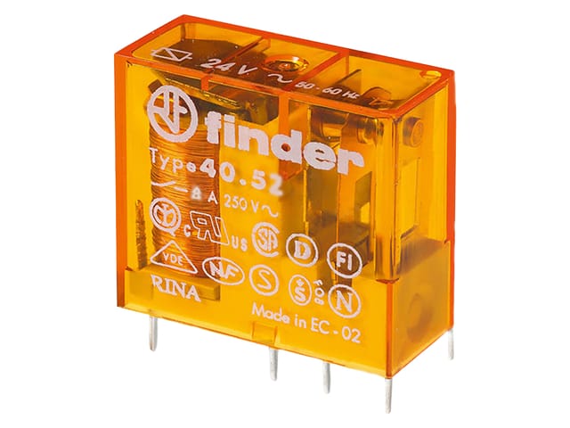 Finder Steck-/Printrelais 40.52.8.048.0000