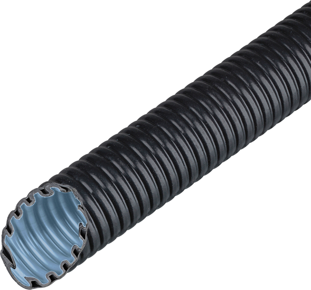 Fränkische Kunststoff-Wellrohr schwer 32,0x24,1mm FFKuS-ES-F-UV32 sw