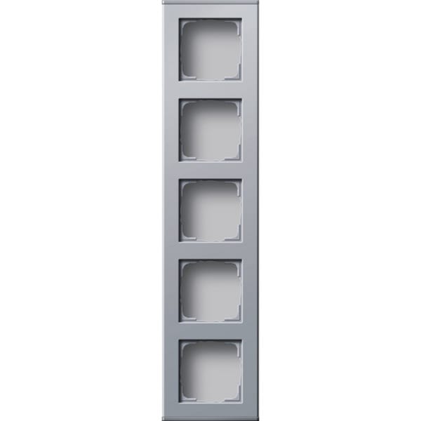 Gira Gehäuse 5-fach alu 136426