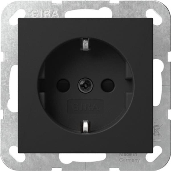 Gira Steckdose SH Schwarz 4183005