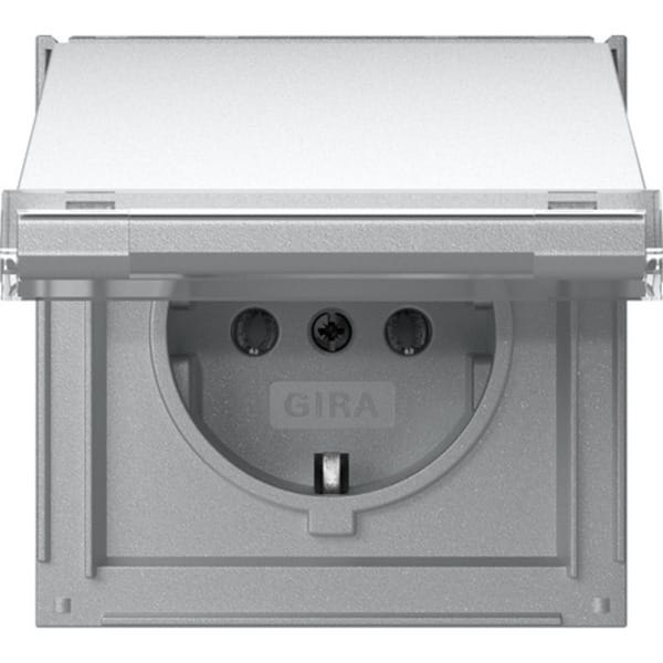 Gira Steckdose KD TX-44 Alu 441065