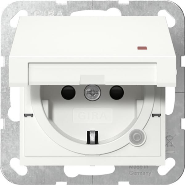 Gira Steckdose KD Reinweiß 455203