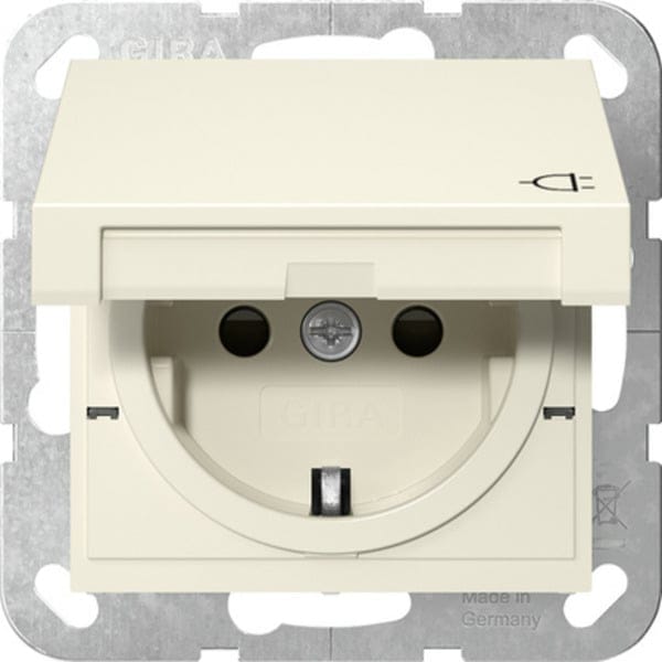 Gira Steckdose KD Cremeweiß 475401