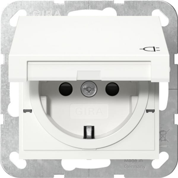Gira Steckdose KD Reinweiß 475427