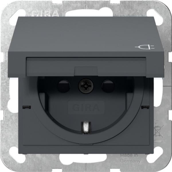 Gira Steckdose KD 55 Anthrazit 475428