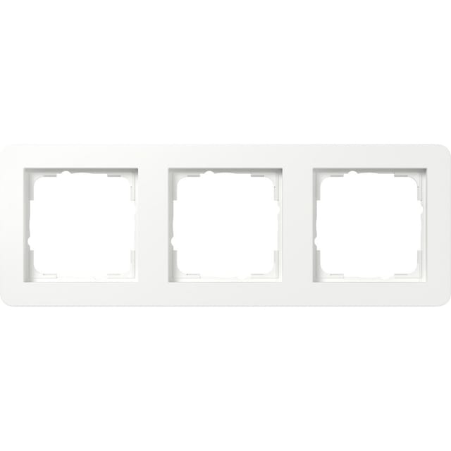 Gira Abdeckrahmen 3fach reinweiß m 0213151