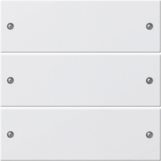 Gira Wippenset 3fach reinweiß matt 218327