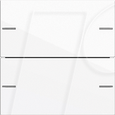 Gira Wippenset 2-fach Tastsensor Reinweiß 575203