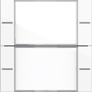 Gira Wippenset 2-fach BSF Tastsensor Reinweiß 577203