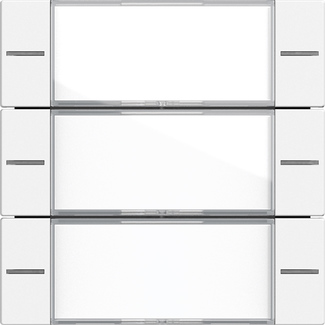 Gira Wippenset 3-fach BSF Tastsensor Reinweiß 577327