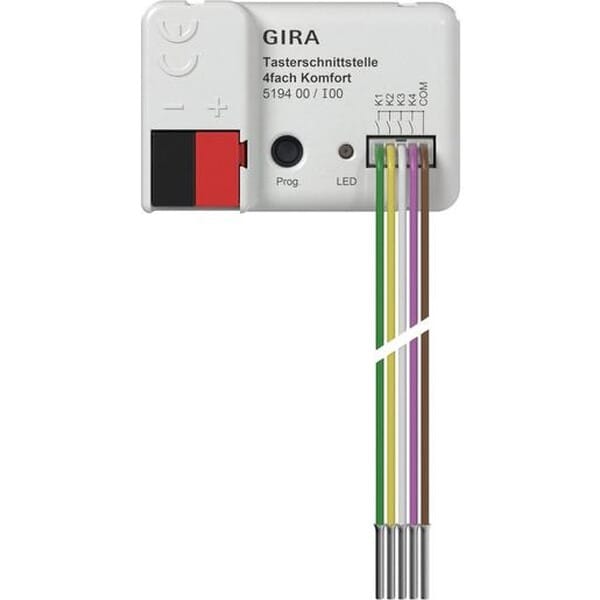 Gira Tasterschnittst. 4f KNX Secure 519400