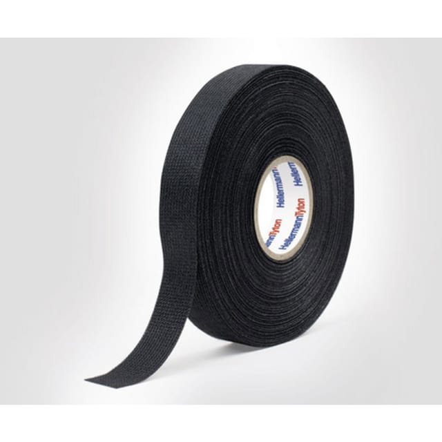 HellermannTyton Wickelband Poly.-Vliesb. 25m HTAPEPROTECT300PETBK